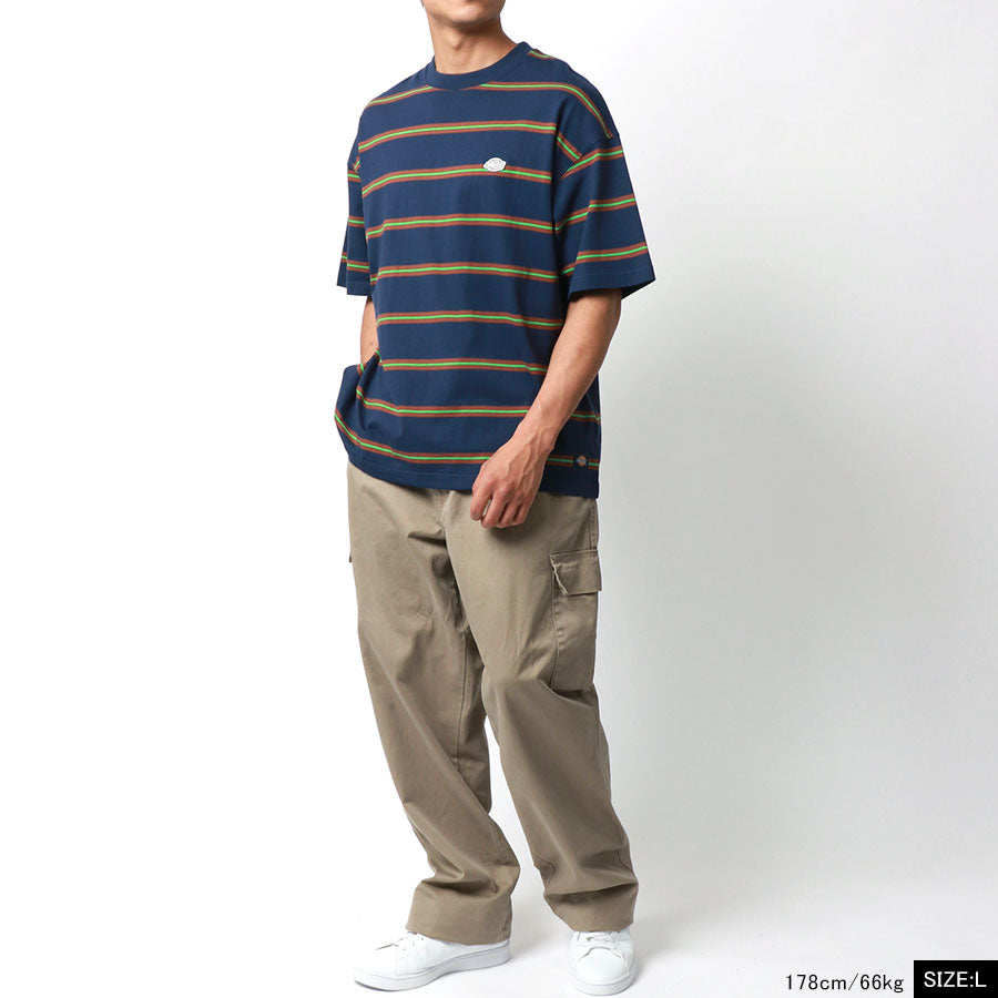 Dickies ディッキーズ ボーダー 半袖 Tシャツ ストリート アメカジ カジュアル(0112281090)