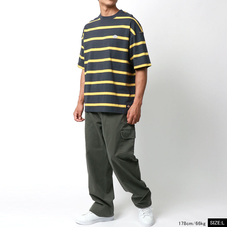 Dickies ディッキーズ ボーダー 半袖 Tシャツ ストリート アメカジ カジュアル(0112281090)