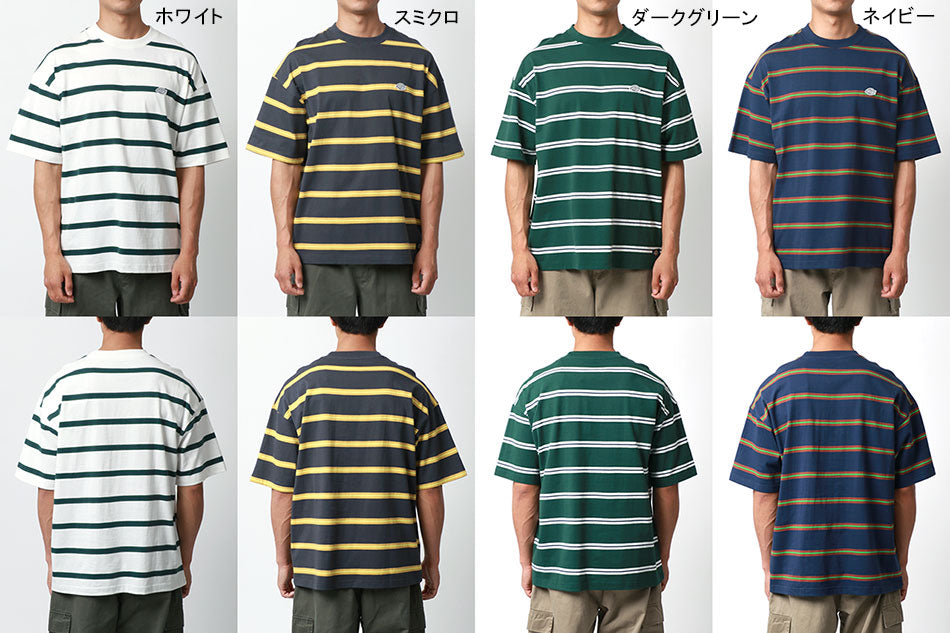 Dickies ディッキーズ ボーダー 半袖 Tシャツ ストリート アメカジ カジュアル(0112281090)
