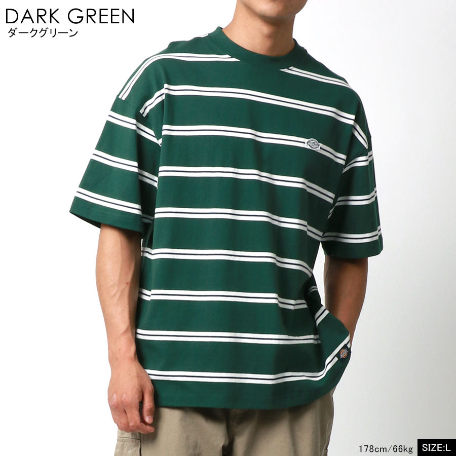 Dickies ディッキーズ ボーダー 半袖 Tシャツ ストリート アメカジ カジュアル(0112281090)
