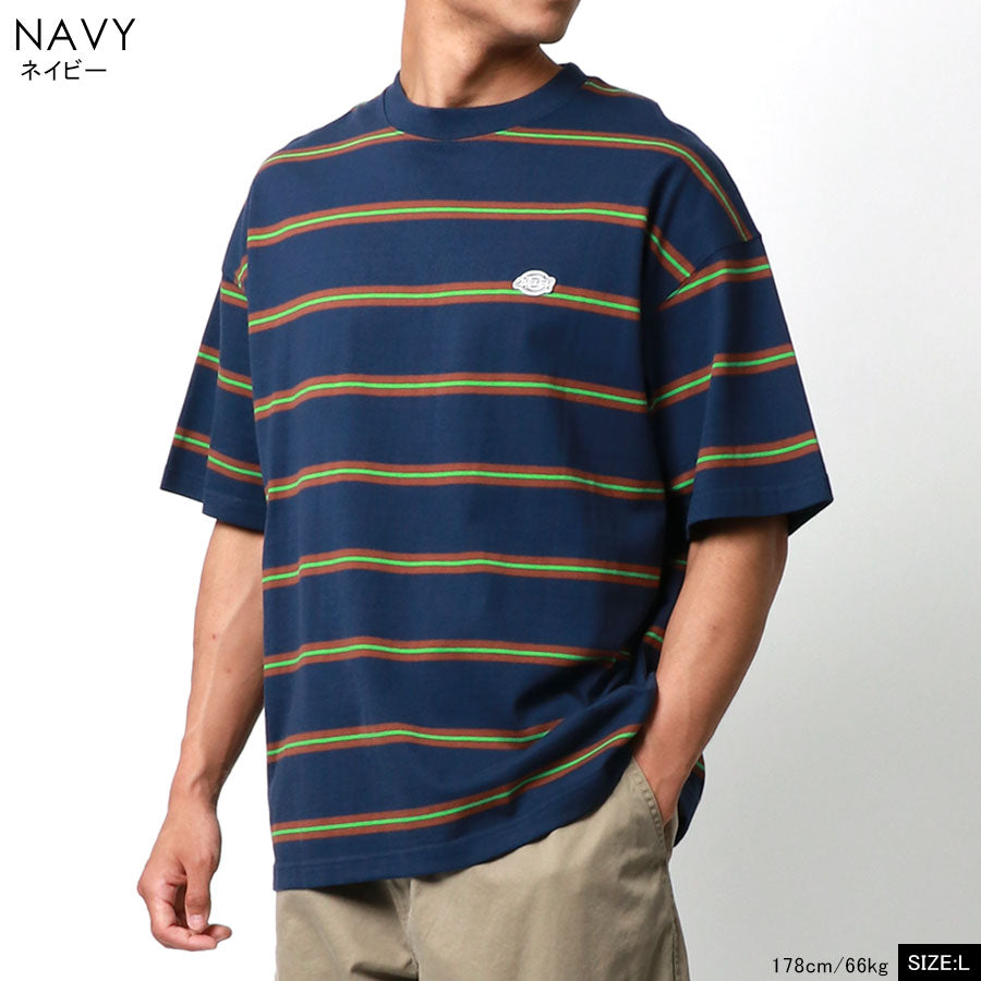 Dickies ディッキーズ ボーダー 半袖 Tシャツ ストリート アメカジ カジュアル(0112281090)