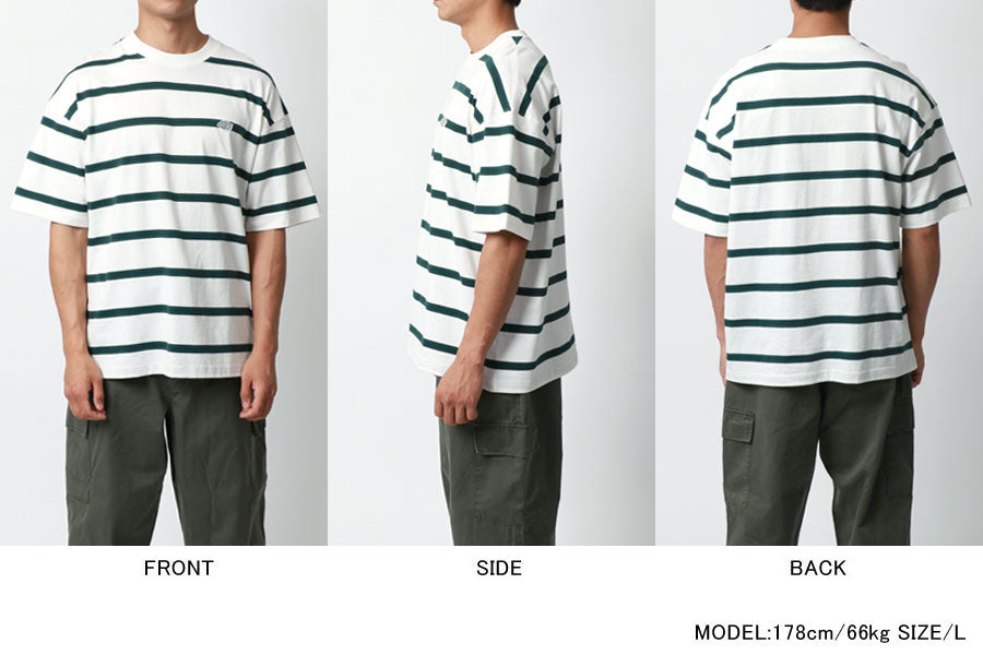 Dickies ディッキーズ ボーダー 半袖 Tシャツ ストリート アメカジ カジュアル(0112281090)