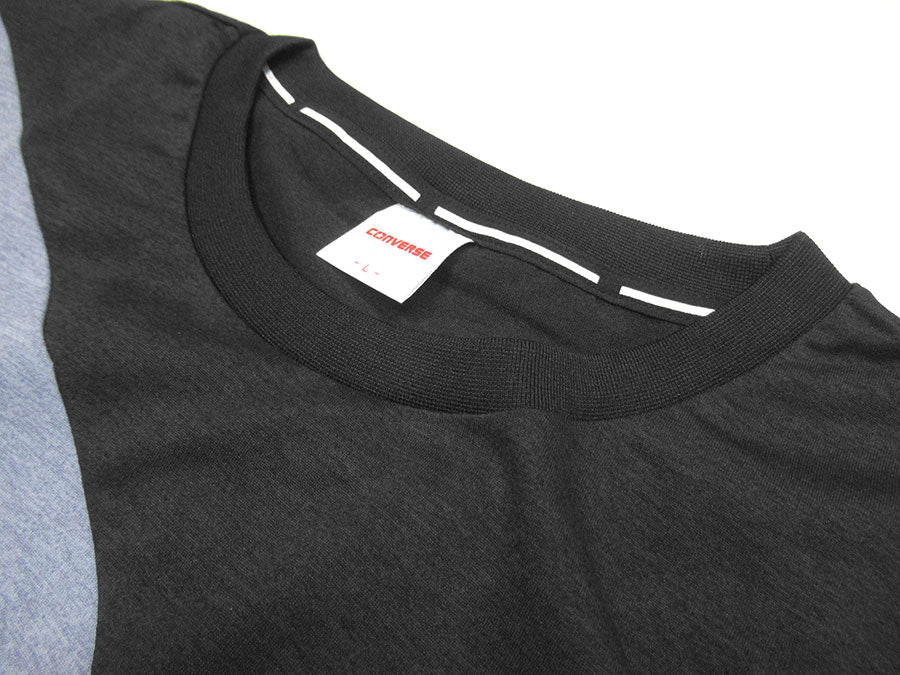 CONVERSE コンバース Tシャツ メンズ 長袖 秋冬 切替え 吸汗速乾 ロンティー ロンT(0112281198)