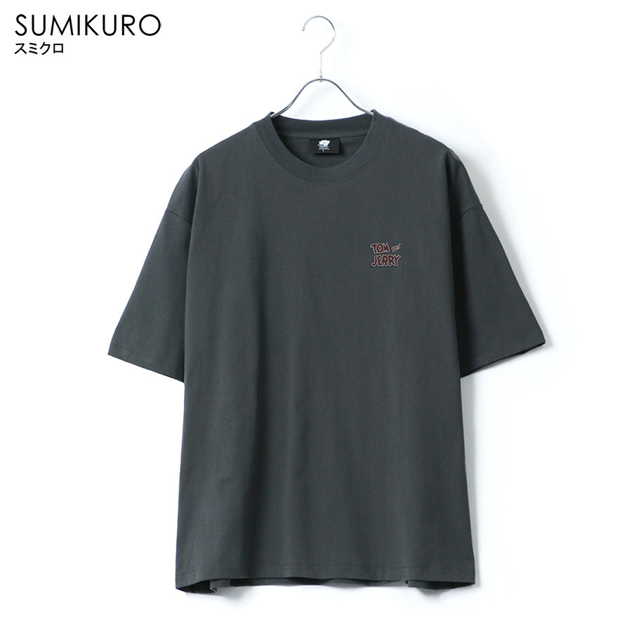トムとジェリー Tシャツ 半袖 メンズ レディース ユニセックス キャラクター 綿100% 春夏 大きいサイズ ヴィンテージ風 プリント ティーシャツ ロック バンド ピグメント加工 ROOK(0112281248)