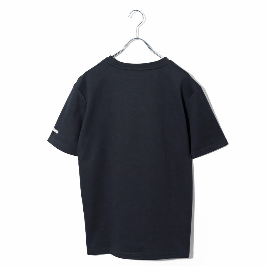 CONVERSE コンバース 接触冷感 Tシャツ 半袖 メンズ レディース ユニセックス クルーネック ブランド ロゴ フロント 袖 プリント 吸汗速乾 ドライ(0112281270)