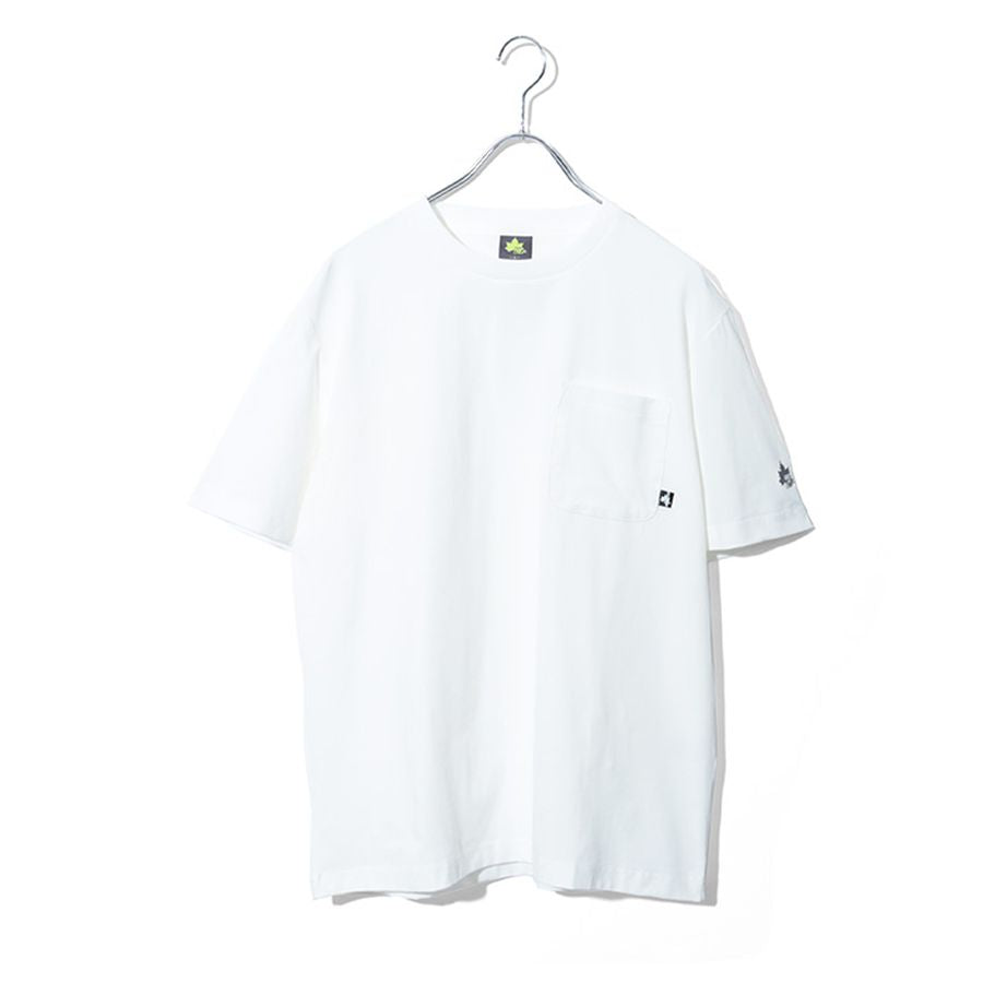 LOGOS Park ロゴスパーク Tシャツ 半袖 メンズ レディース ユニセックス ポケット付き ポケT ブランド ロゴ クルーネック 左胸 袖 刺繍 吸汗速乾 防虫加工(0112281271)