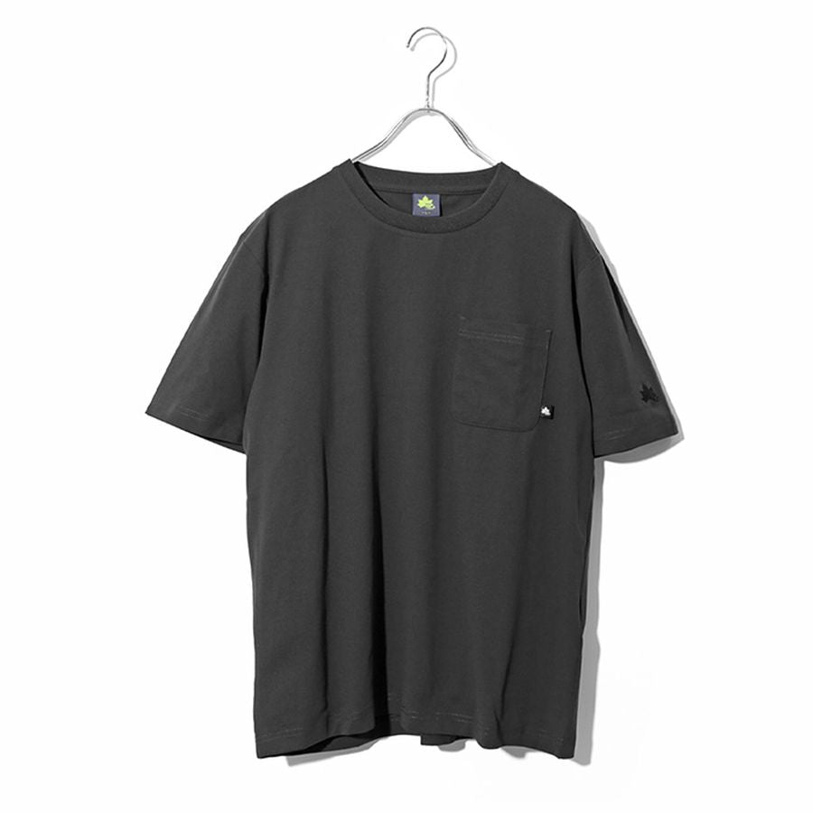 LOGOS Park ロゴスパーク Tシャツ 半袖 メンズ レディース ユニセックス ポケット付き ポケT ブランド ロゴ クルーネック 左胸 袖 刺繍 吸汗速乾 防虫加工(0112281271)