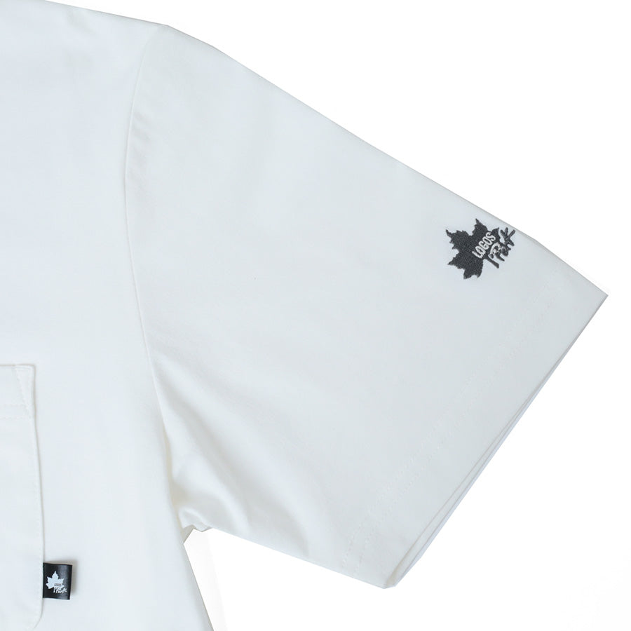 LOGOS Park ロゴスパーク Tシャツ 半袖 メンズ レディース ユニセックス ポケット付き ポケT ブランド ロゴ クルーネック 左胸 袖 刺繍 吸汗速乾 防虫加工(0112281271)