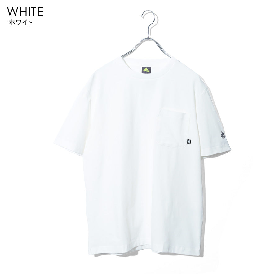 LOGOS Park ロゴスパーク Tシャツ 半袖 メンズ レディース ユニセックス ポケット付き ポケT ブランド ロゴ クルーネック 左胸 袖 刺繍 吸汗速乾 防虫加工(0112281271)