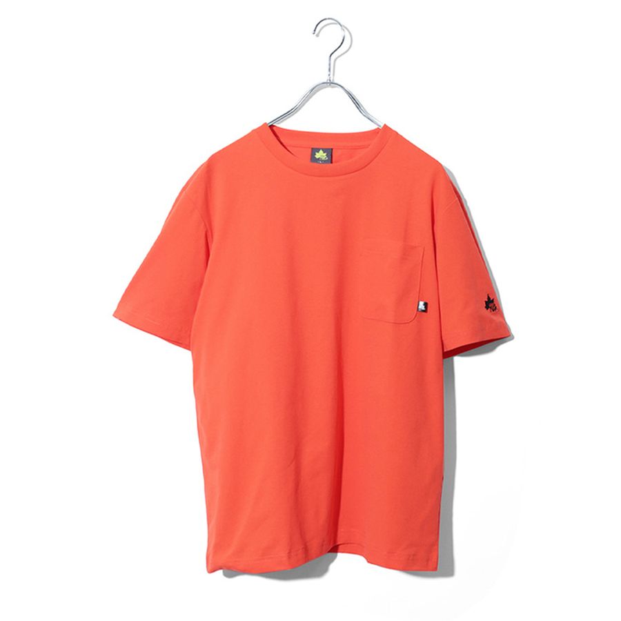 LOGOS Park ロゴスパーク Tシャツ 半袖 メンズ レディース ユニセックス ポケット付き ポケT ブランド ロゴ クルーネック 左胸 袖 刺繍 吸汗速乾 防虫加工(0112281271)