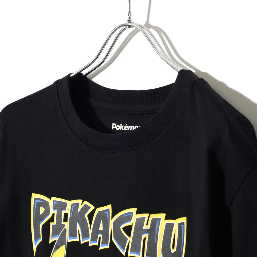 POKEMON ポケモン キャラクター プリント Tシャツ 半袖 メンズ レディース ユニセックス クルーネック 綿100 ピカチュウ ゲンガー メタモン イーブイ カビゴン ミミッキュ おしゃれ オシャレ(0117320153)