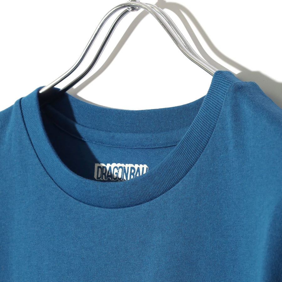 DRAGONBALL ドラゴンボール Tシャツ 半袖 メンズ レディース ユニセックス 綿100 フェイクレイヤード クルーネック 刺繍 バックプリント 道着 カプセルコーポレーション レッドリボン軍(0117320162)