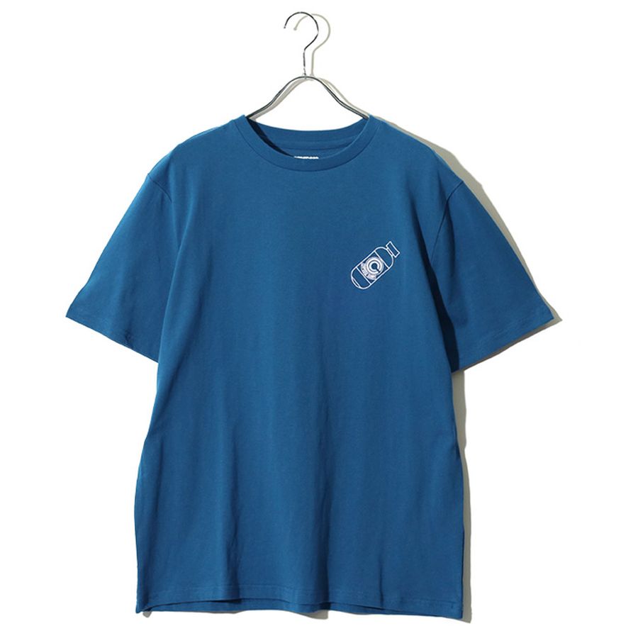 DRAGONBALL ドラゴンボール Tシャツ 半袖 メンズ レディース ユニセックス 綿100 フェイクレイヤード クルーネック 刺繍 バックプリント 道着 カプセルコーポレーション レッドリボン軍(0117320162)
