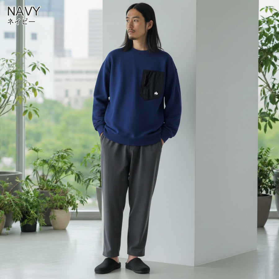 LOGOS by LIPNER ロゴス バイ リプナー リカバリーウェア ロングTシャツ メンズ レディース ユニセックス 長袖 トップス パジャマ ルームウェア 部屋着 一般医療機器 血行促進 疲労緩和 疲労軽減 疲労回復(0119060001)