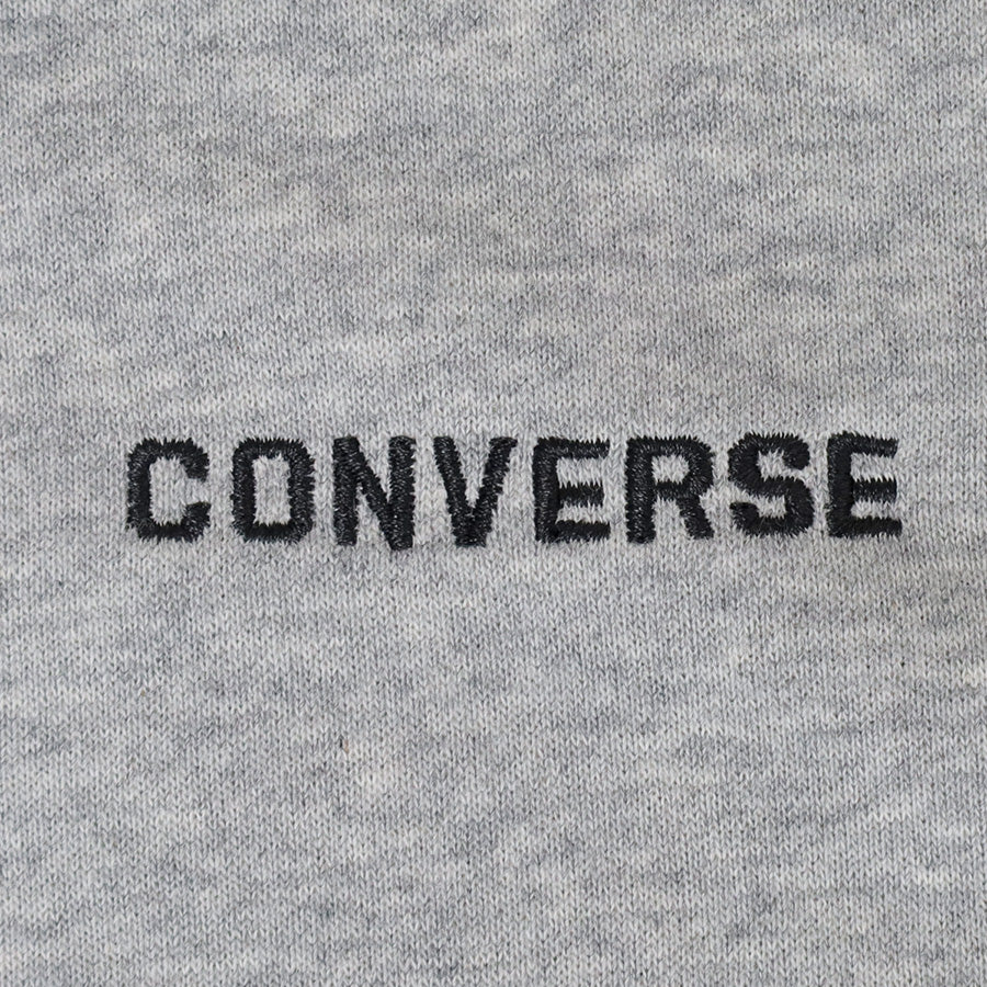 CONVERSE コンバース ワンポイント ロゴ 刺繍 裏毛 クルーネック スウェット トレーナー(0122280316)