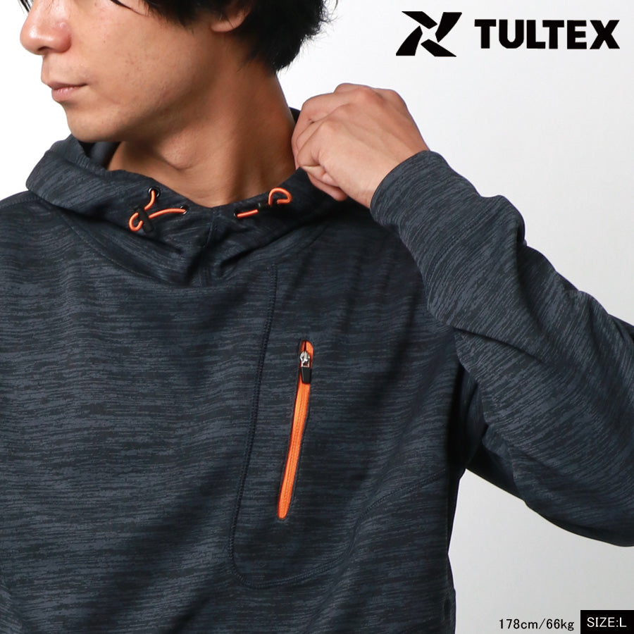 TULTEX タルテックス パーカー 吸汗速乾 UVカット ジャージ スポーツ トレーニング ルームウェア(0137160008)