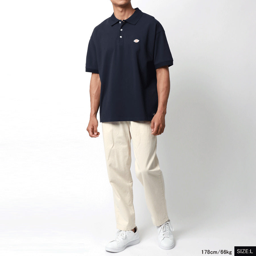 Dickies ディッキーズ 半袖 ポロシャツ 鹿の子 無地 ストリート アメカジ カジュアル(0142280173)
