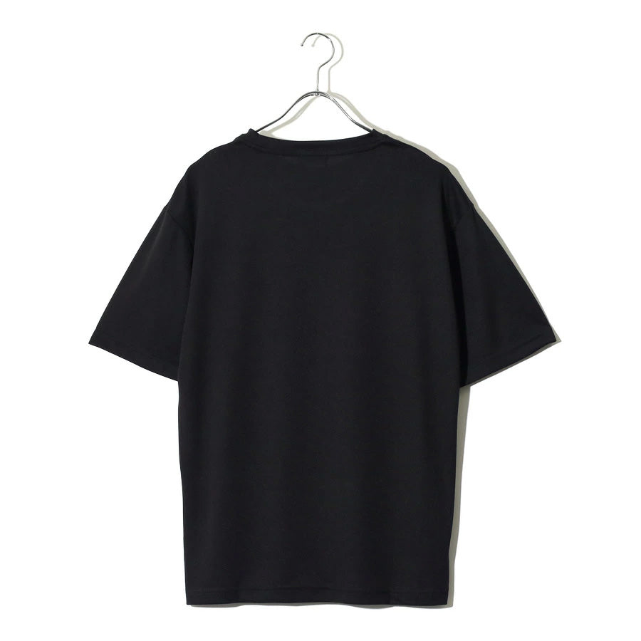 FIRST DOWN ファーストダウン Tシャツ 半袖 メンズ レディース ユニセックス マイクロメッシュ ワンポイント ブランド ロゴ クルーネック 吸水速乾 ドライ(0112000223)