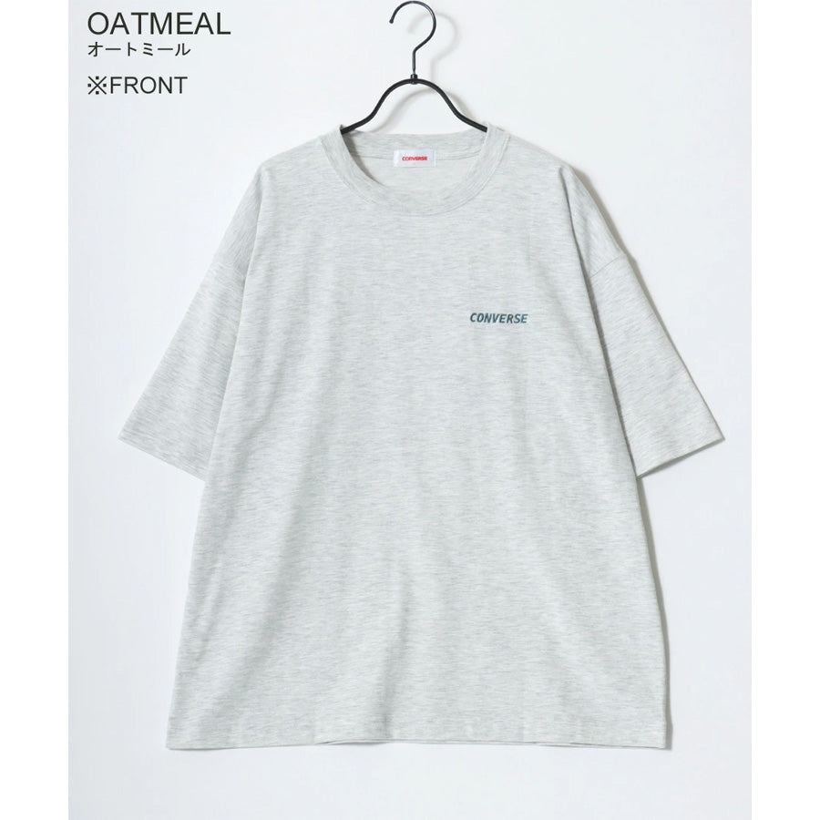 CONVERSE コンバース Tシャツ 半袖 メンズ レディース ユニセックス ブランド COOLMAX 吸水速乾 バックプリント ロゴ ワンポイント イージーケア ドライタッチ(0112281222)