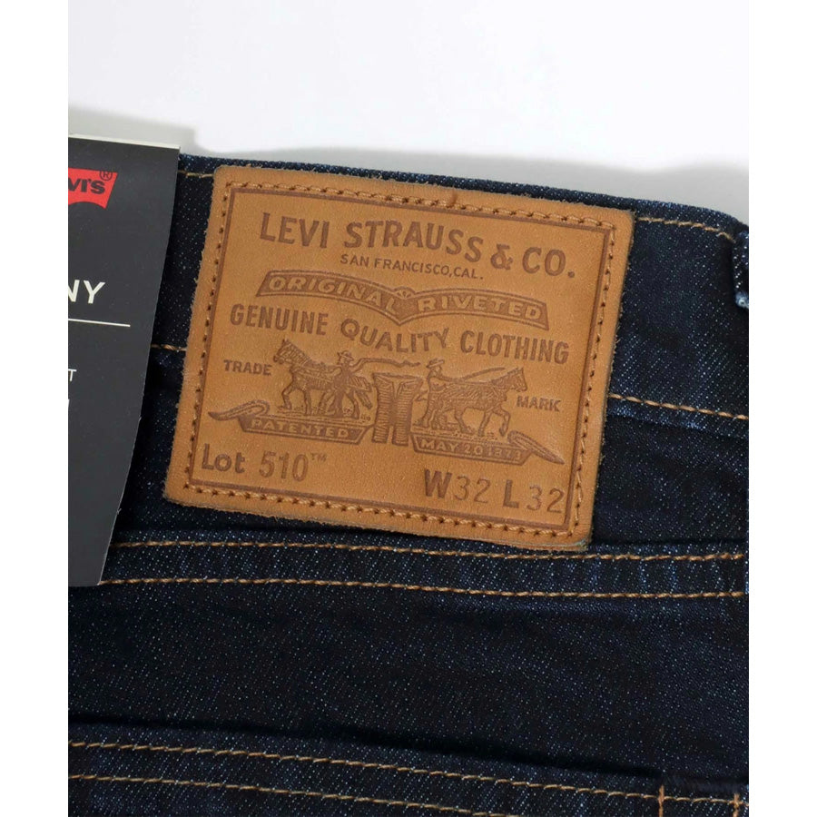 LEVI'S リーバイス 510 ストレッチデニム スキニーフィット ワンウォッシュ ジーンズ メンズ デニムパンツ ブランド 大きいサイズ デニム アメカジ ズボン ボトム ボトムス レッドタブ ビッグE ジップフライ(4117000177)