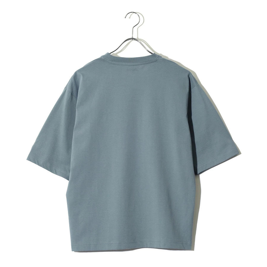 ヒヤロン 接触冷感 Tシャツ 半袖 無地 メンズ レディース ユニセックス クルーネック ポケット付き ポケT ひんやり 涼しい(0111690022)