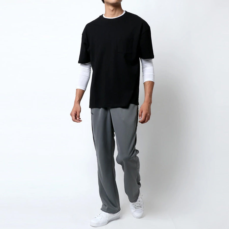 Kaepa ケイパ ジャージ 下 メンズ パンツ おしゃれ 大きいサイズ ポリエステル100 ゆったり ストレート ストレッチ ブランド ジャージパンツ ゆったり 吸水速乾 UVカット(5197140046)