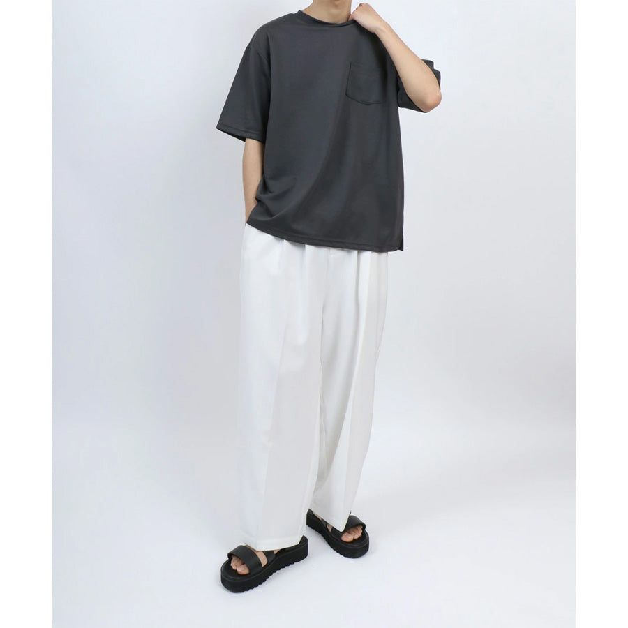 marukawa ドライ ダブルフェイス ポンチ Tシャツ 半袖 メンズ レディース ユニセックス カットソー トップス インナー 速乾性 ストレッチ イージーケア素材 とろみ 快適(0113010049)