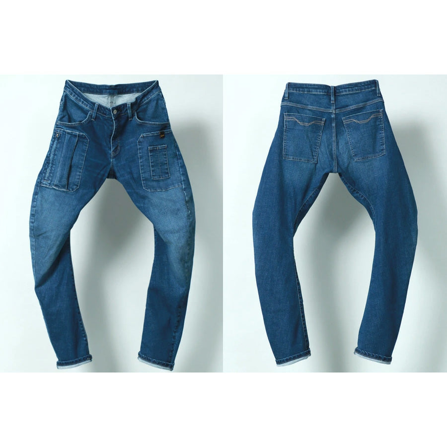 Jeanism EDWIN ジーニズム エドウィン カーゴパンツ ジーンズ メンズ デニムパンツ ジーパン スリム ゆったり アメカジ ストレッチ 大きいサイズ 3D 立体裁断 レギュラーパンツ ズボン ウォッシュ加工 テーパード(4171500018)