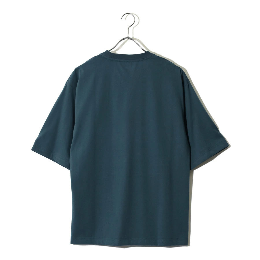 ヒヤロン 接触冷感 Tシャツ 半袖 無地 メンズ レディース ユニセックス クルーネック ポケット付き ポケT ひんやり 涼しい(0111690022)