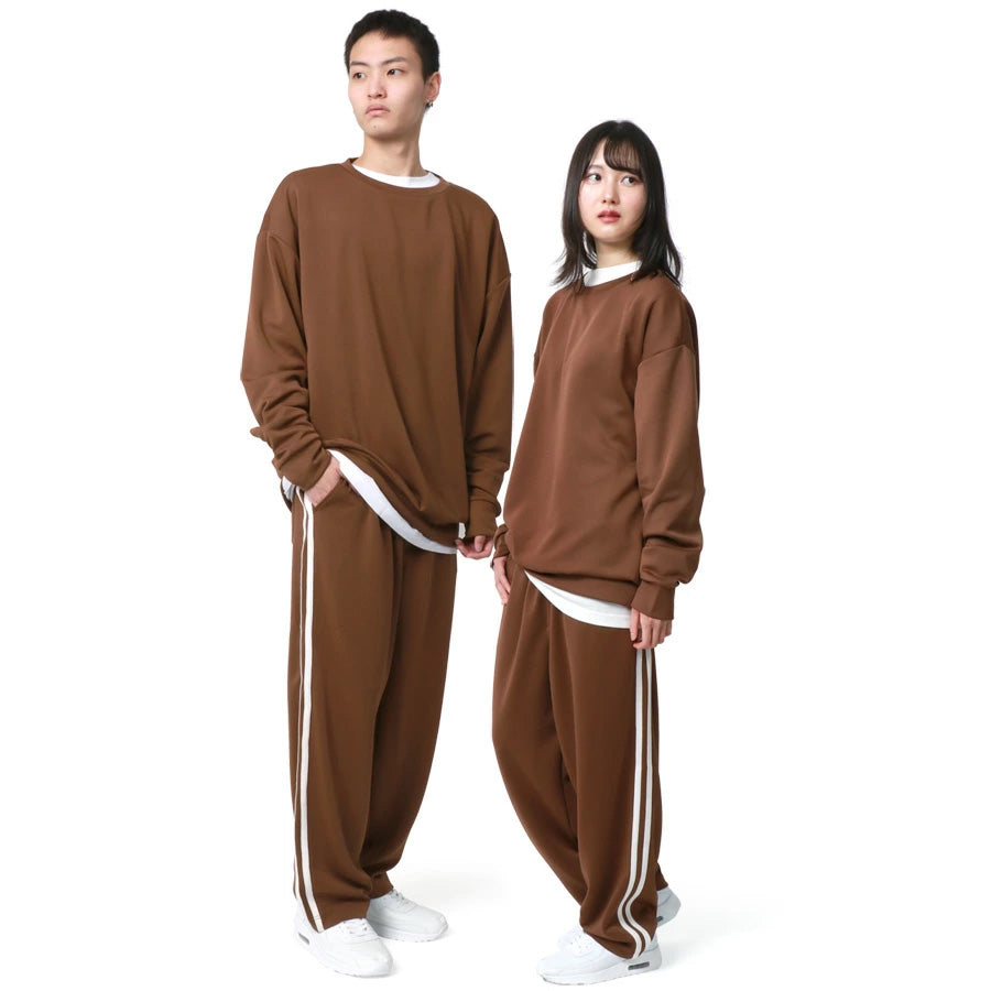 soleildor ソレイルドール セットアップ メンズ レディース ユニセックス ジャージ 上下 スウェット 上下 ルームウェア 男女兼用 大きいサイズ(0162210014)