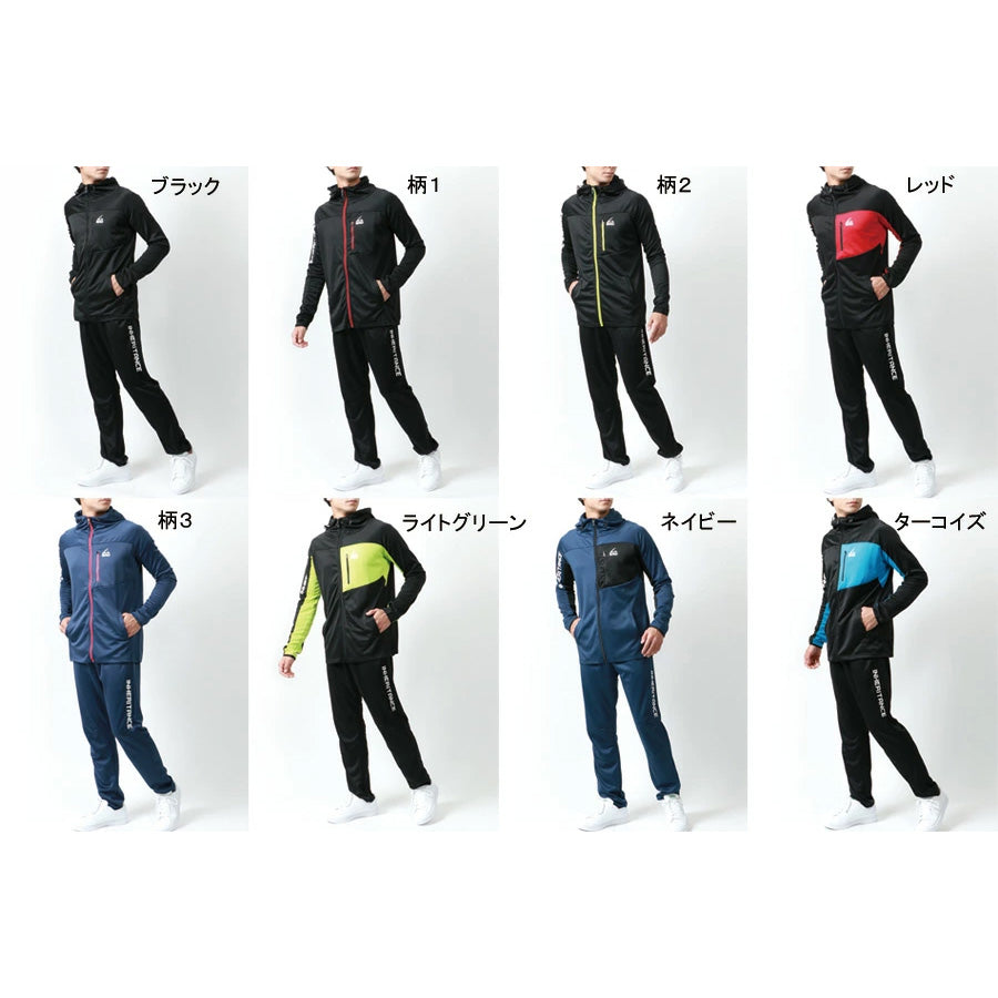 soleildor ソレイルドール スポーツウェア おしゃれ ジャージ メンズ 上下 セットアップ トレーニングウェア ブランド トップス パンツ 長袖 大きいサイズ(0162210003)