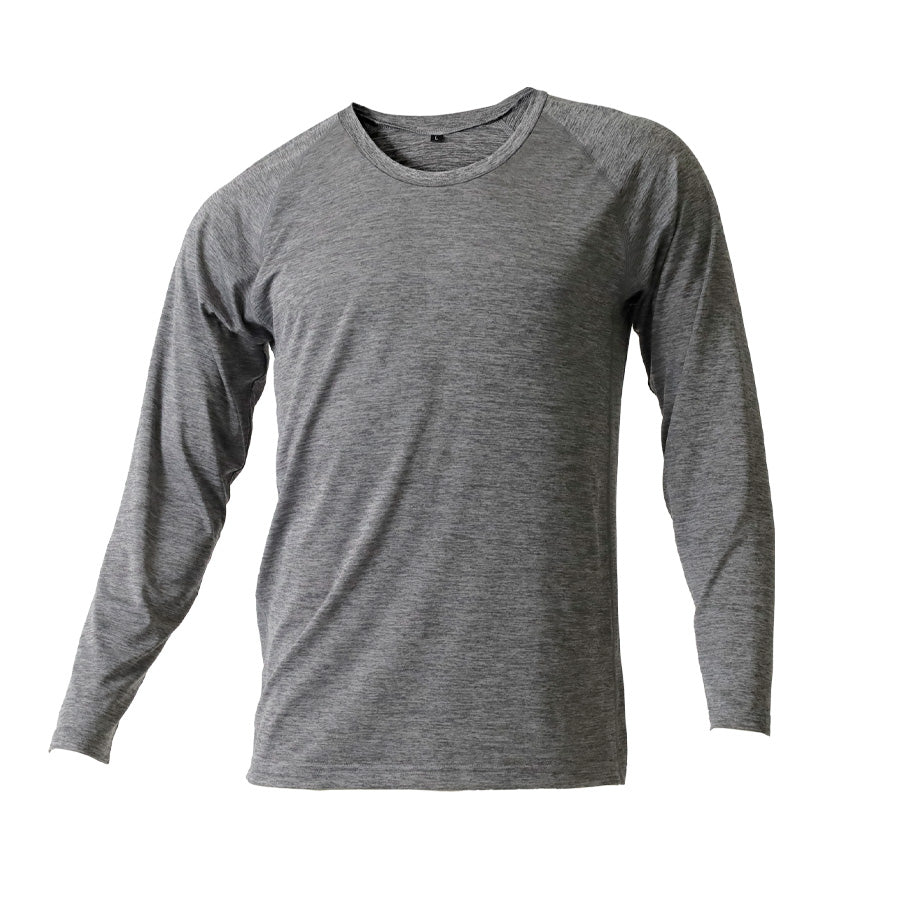 marukawa 疲労対策 サポートウェア Tシャツ メンズ レディース ユニセックス 長袖 インナー Qi-tex チテックス 快適性 機能性 3Dデザイン カットソー トップス ルームウェア 部屋着(7898680042)