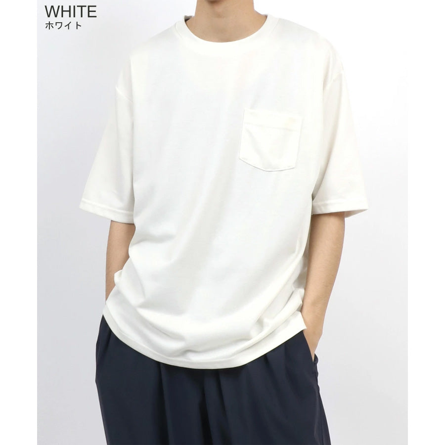 marukawa ドライ ダブルフェイス ポンチ Tシャツ 半袖 メンズ レディース ユニセックス カットソー トップス インナー 速乾性 ストレッチ イージーケア素材 とろみ 快適(0113010049)