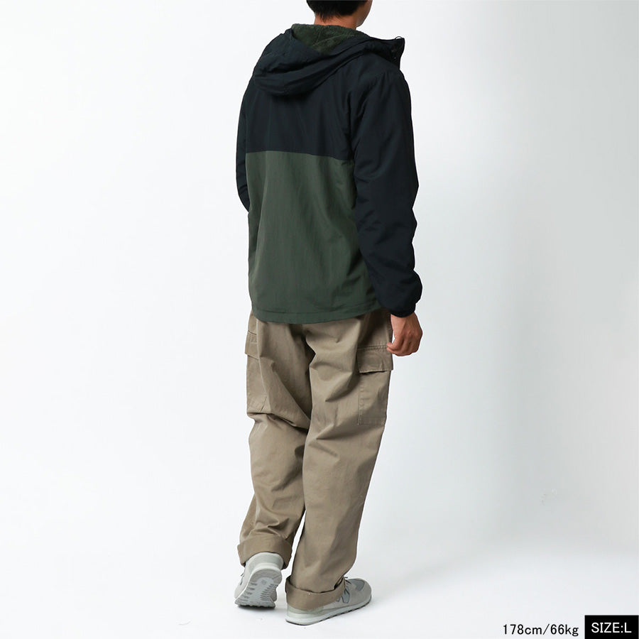LOGOS park ロゴスパーク マウンテンパーカー メンズ 裏フリース 撥水加工 マンパー アウター アウトドア カジュアル(3142280393)