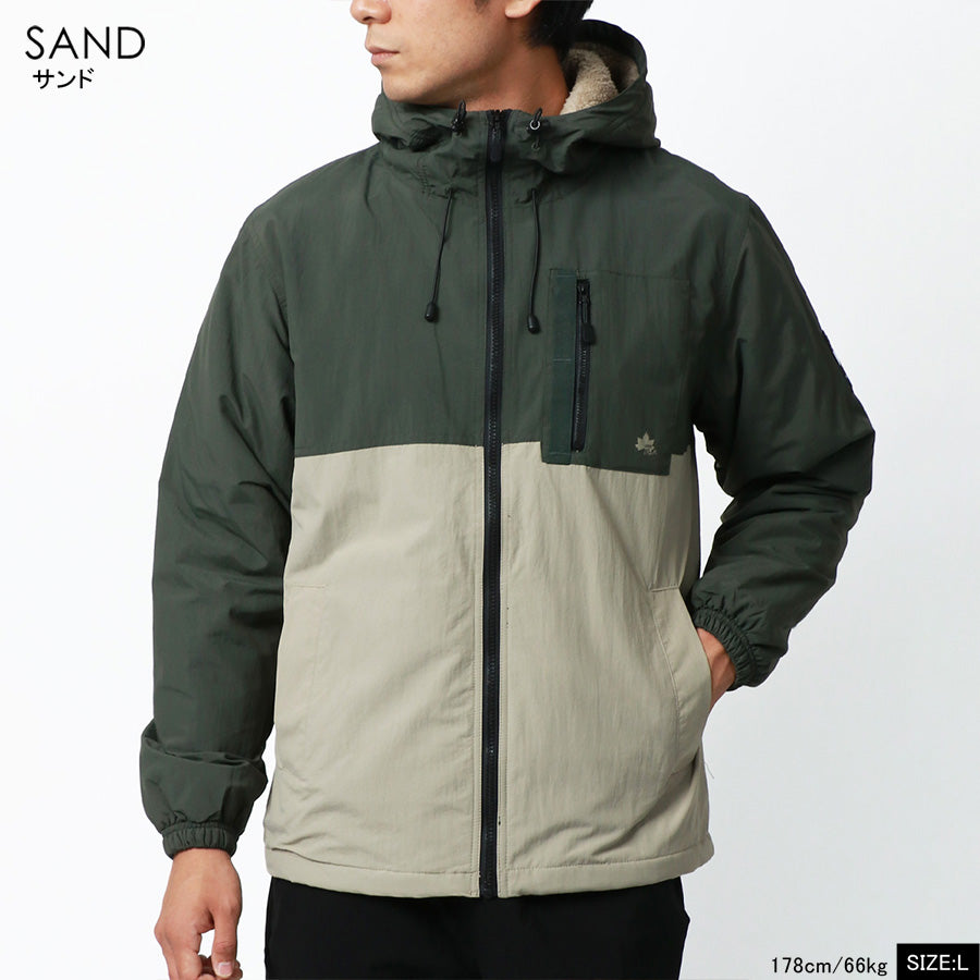 LOGOS park ロゴスパーク マウンテンパーカー メンズ 裏フリース 撥水加工 マンパー アウター アウトドア カジュアル(3142280393)