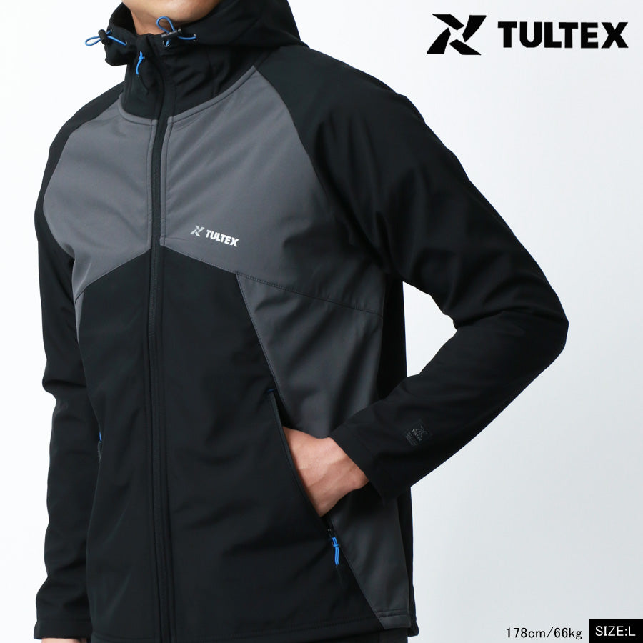 TULTEX タルテックス マウンテンパーカー メンズ ブランド 防寒 大きいサイズ アウトドアウェア 冬 裏フリース 切替え 防風 マンパー ウィンドブレーカー アウター(3147160033)