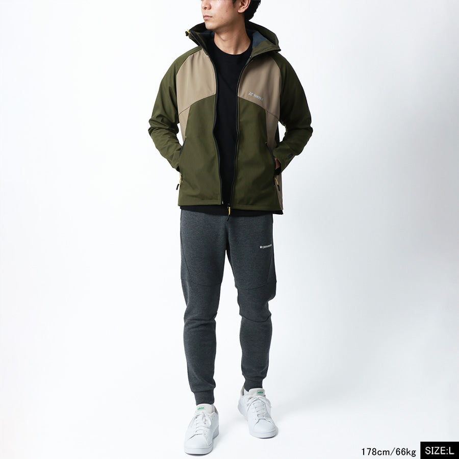 TULTEX タルテックス マウンテンパーカー メンズ ブランド 防寒 大きいサイズ アウトドアウェア 冬 裏フリース 切替え 防風 マンパー ウィンドブレーカー アウター(3147160033)
