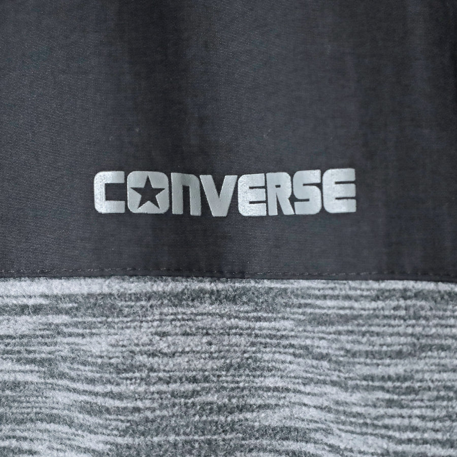 CONVERSE コンバース フリース ジャケット メンズ レディース ユニセックス 秋冬 暖かい カチオン フルジップ ブルゾン アウター ブランド ロゴ 軽量 防寒着 ストリート スポーツ カジュアル アウトドア(3172280039)