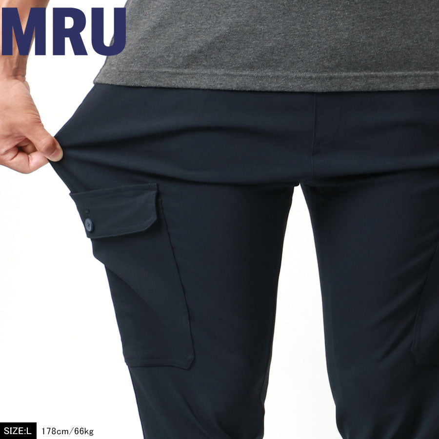 MRU エムアールユー UVカット ストレッチ カーゴパンツ(4192000002)