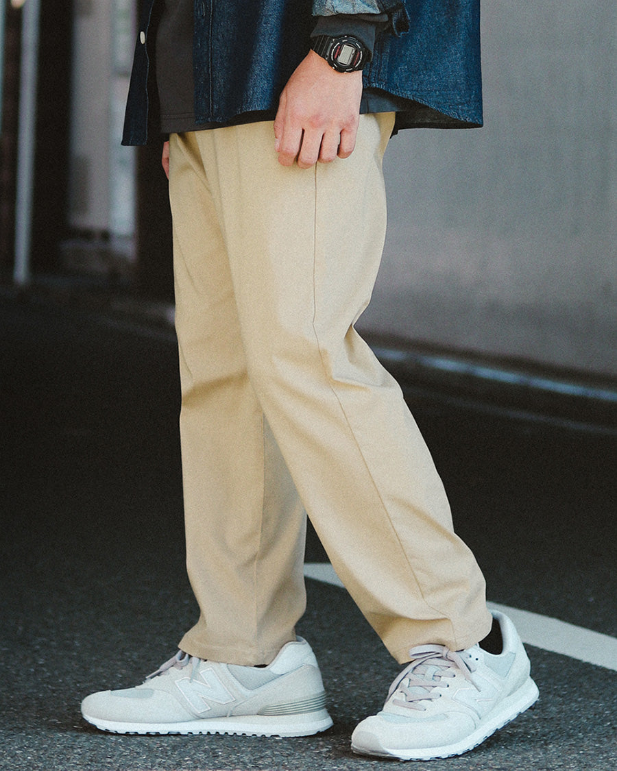 MRU エムアールユー クライミングパンツ メンズ スキニー ストレッチ テーパード 春服 無地 イージーパンツ(4193980001)