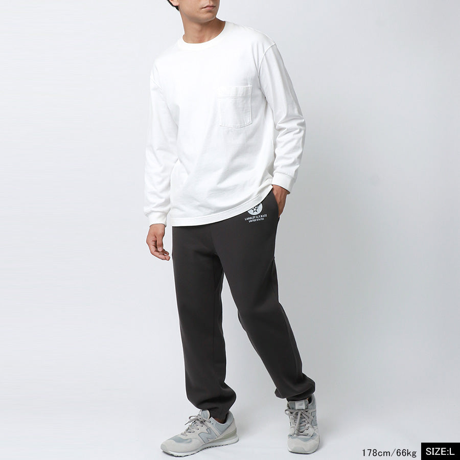 MRU エムアールユー スウェットパンツ メンズ 秋冬 裏起毛 ゆったり ロゴ プリント スエットパンツ イージーパンツ ボトム ボトムス ルームウェア 部屋着(4195030001)