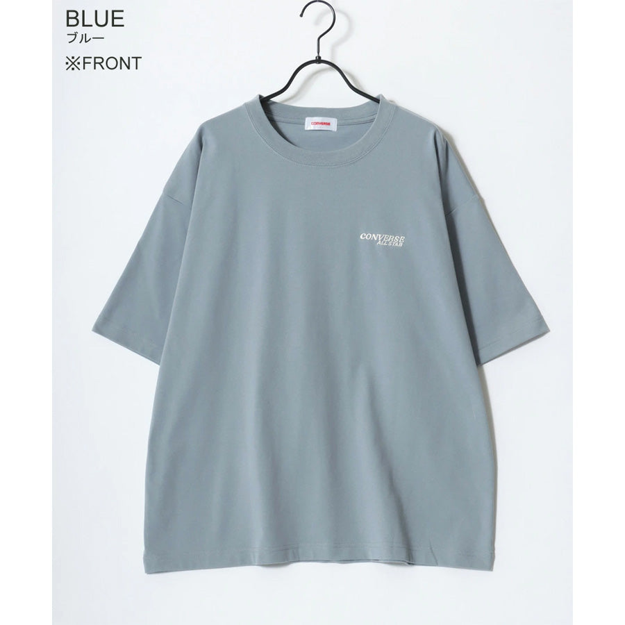 CONVERSE コンバース Tシャツ 半袖 メンズ レディース ユニセックス ブランド COOLMAX 吸水速乾 バックプリント ロゴ ワンポイント イージーケア ドライタッチ(0112281222)
