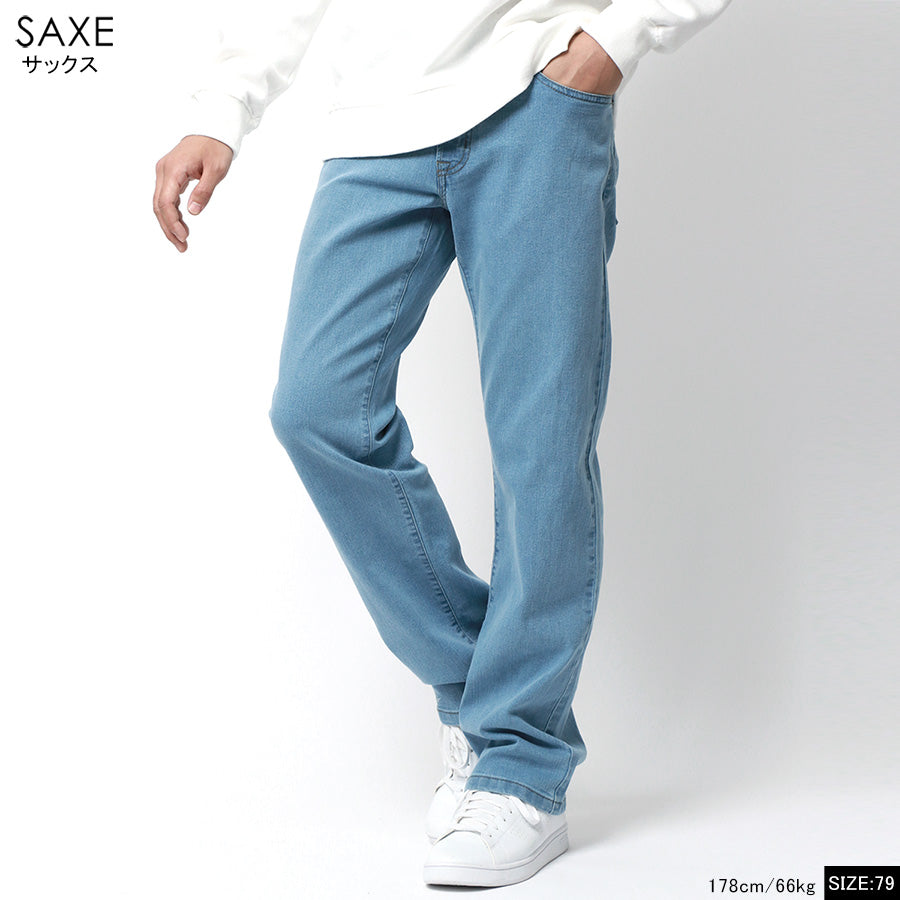 【大きいサイズ】Hanes へインズ ジーンズ メンズ デニムパンツ ジーパン ストレート ゆったり アメカジ ストレッチ 大きいサイズ 秋冬 ストレート デニム Gパン(5111120184)