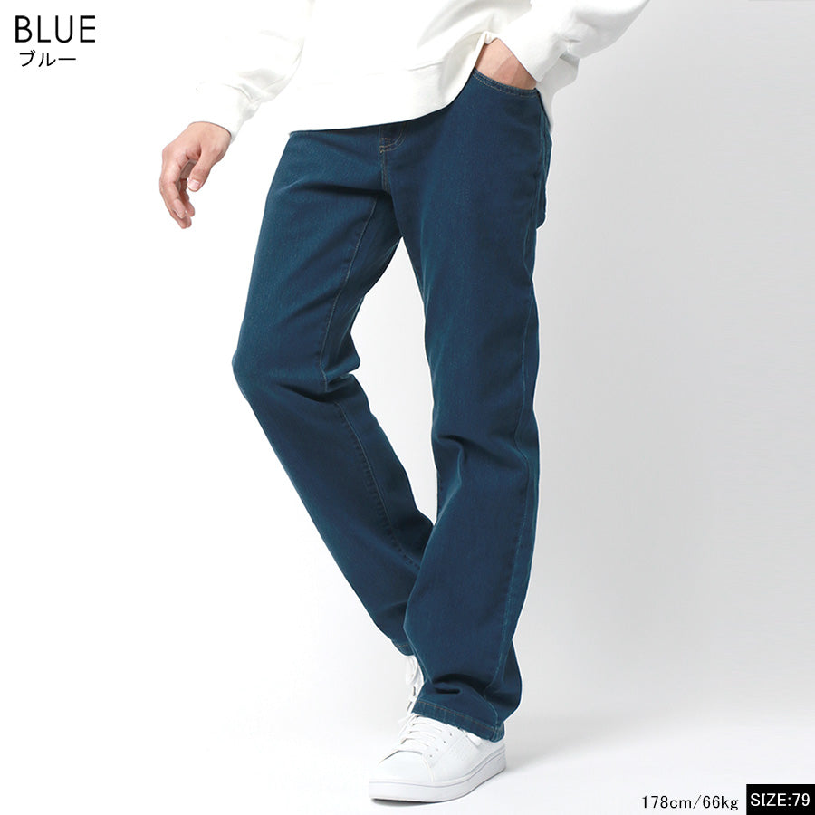 【大きいサイズ】Hanes へインズ ジーンズ メンズ デニムパンツ ジーパン ストレート ゆったり アメカジ ストレッチ 大きいサイズ 秋冬 ストレート デニム Gパン(5111120184)