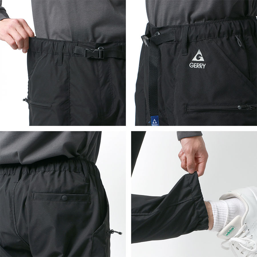 GERRY ジェリー パンツ メンズ ジョガーパンツ トレーニング スポーツ ストレッチ スリム クライミングパンツ 撥水加工 UVカット イージーパンツ ズボン ボトム ボトムス アウトドア(5171120125)