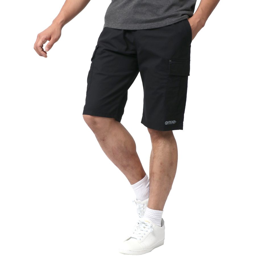 OUTDOOR PRODUCTS アウトドアプロダクツ カーゴパンツ メンズ UVカット ストレッチ ハーフパンツ ショートパンツ 短パン 半ズボン(5181120181)