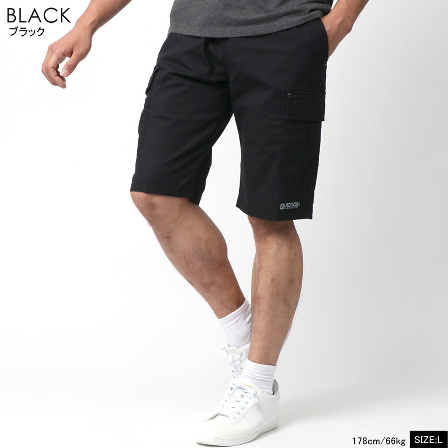 OUTDOOR PRODUCTS アウトドアプロダクツ カーゴパンツ メンズ UVカット ストレッチ ハーフパンツ ショートパンツ 短パン 半ズボン(5181120181)