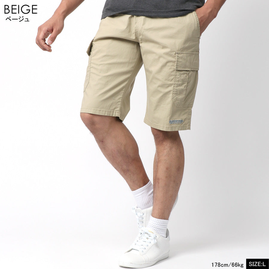 OUTDOOR PRODUCTS アウトドアプロダクツ カーゴパンツ メンズ UVカット ストレッチ ハーフパンツ ショートパンツ 短パン 半ズボン(5181120181)