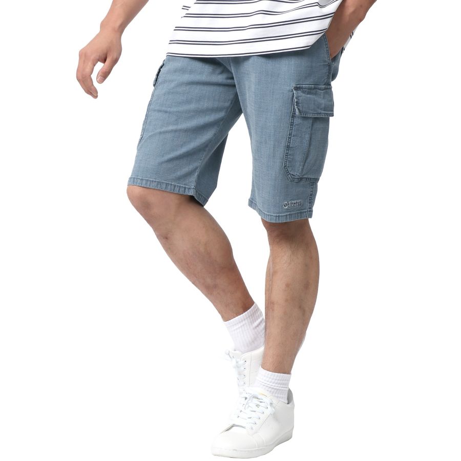 OUTDOOR PRODUCTS アウトドアプロダクツ カーゴパンツ メンズ UVカット ストレッチ ハーフパンツ ショートパンツ 短パン 半ズボン(5181120181)