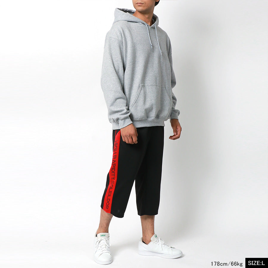 soleildor ソレイルドール ジャージパンツ 7分丈 ジャージ 下 切替え ハーフパンツ ショートパンツ(5182210039)